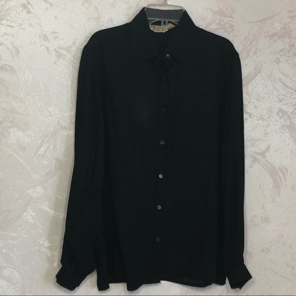 gucci black blouse